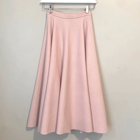 H&M size 2 rose pink flared skirt - Picture 3 of 12